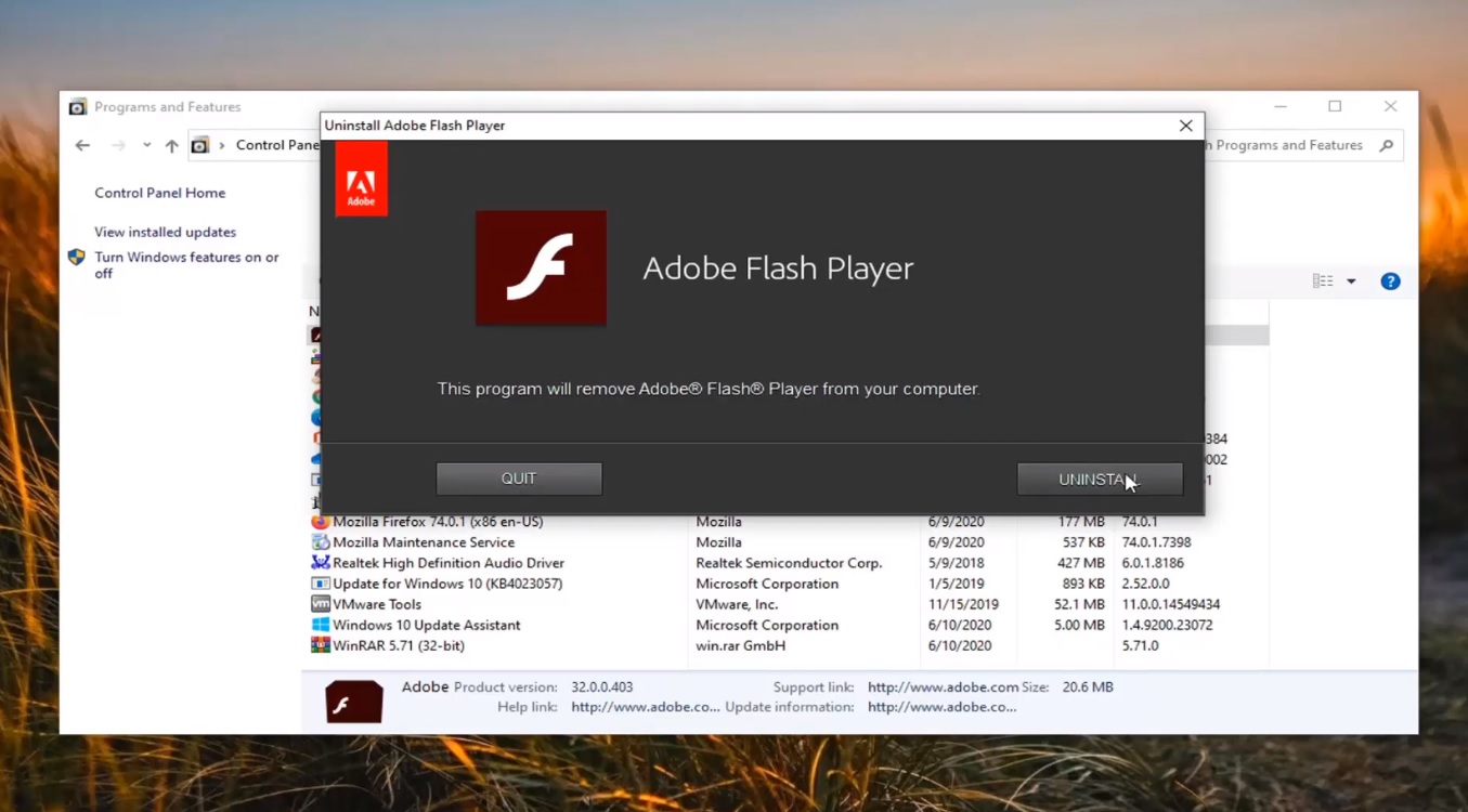 flash player upgrade for mac